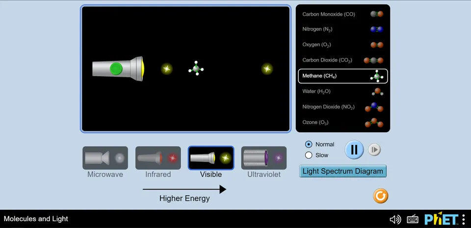 Molecules and Light